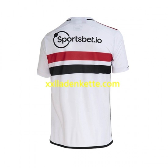 Fußballtrikot Sao Paulo Herren Heim 2023 Kurzarm
