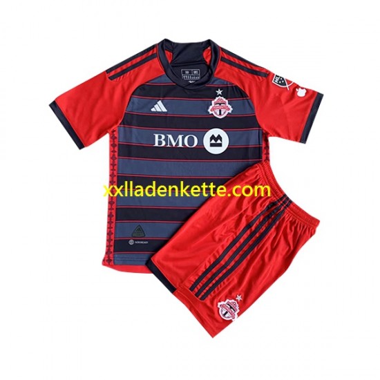 Fußballtrikot Toronto FC Kinder Heim 2023 Kurzarm