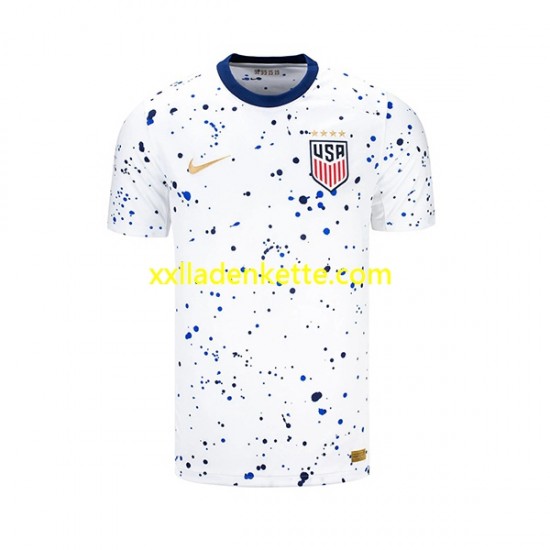 Fußballtrikot USA Herren Heim 2023 Kurzarm