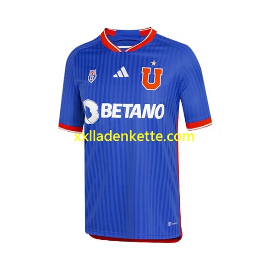 Fußballtrikot Universidad de Chile Herren Heim 2023 Kurzarm
