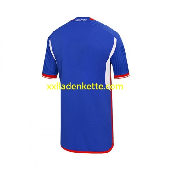 Fußballtrikot Universidad de Chile Herren Heim 2023 Kurzarm