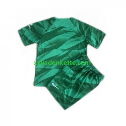 Fußballtrikot Atlético Madrid Torwart Kinder Auswärts 2023-2024 Kurzarm