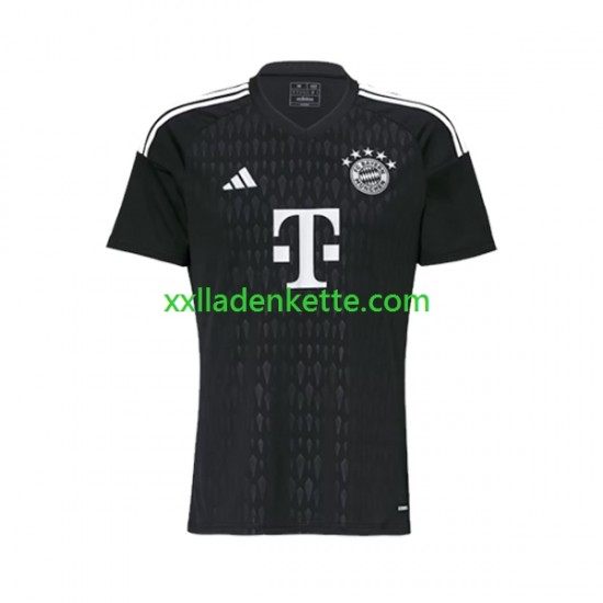 Fußballtrikot FC Bayern München Torwart Herren Heim 2023-2024 Kurzarm