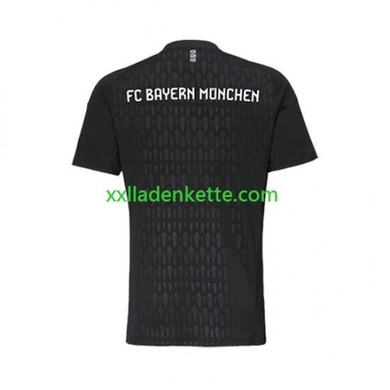 Fußballtrikot FC Bayern München Torwart Herren Heim 2023-2024 Kurzarm