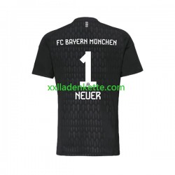 Fußballtrikot FC Bayern München Manuel Neuer 1 Torwart Herren Heim 2023-2024 Kurzarm