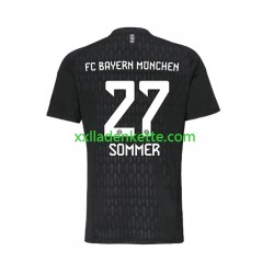 Fußballtrikot FC Bayern München Yann Sommer 27 Torwart Herren Heim 2023-2024 Kurzarm