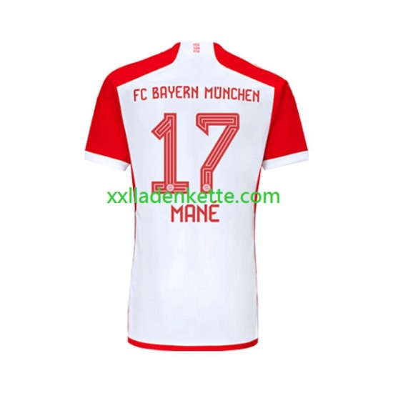 Fußballtrikot FC Bayern München Sadio Mane 17 Herren Heim 2023-2024 Kurzarm