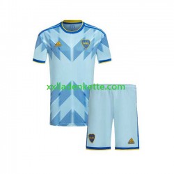 Fußballtrikot Boca Juniors Kinder Ausweich 2023-2024 Kurzarm