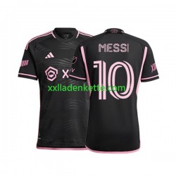 Fußballtrikot Inter Miami Lionel Messi 10 Herren Auswärts 2023 Kurzarm