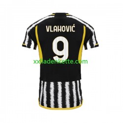 Fußballtrikot USA Juventus Turin Dn Vlahovic 9 Herren Heim 2023-2024 Kurzarm