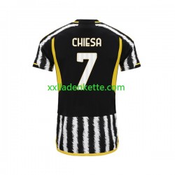 Fußballtrikot Juventus Turin Federico Chiesa 7 Herren Heim 2023-2024 Kurzarm