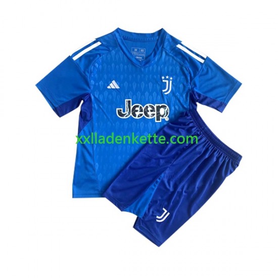 Fußballtrikot Juventus Turin Torwart Kinder Heim 2023-2024 Kurzarm