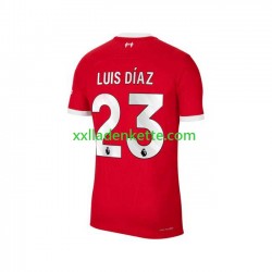 Fußballtrikot Liverpool Luis Diaz 23 Herren Heim 2023-2024 Kurzarm
