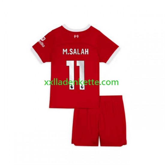 Fußballtrikot Liverpool M.Salah 11 Kinder Heim 2023-2024 Kurzarm