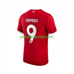 Fußballtrikot Liverpool Roberto Firmino 9 Herren Heim 2023-2024 Kurzarm