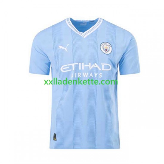 Fußballtrikot Manchester City Herren Heim 2023-2024 Kurzarm