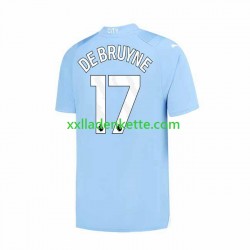 Fußballtrikot Manchester City Kevin De Bruyne 17 Herren Heim 2023-2024 Kurzarm