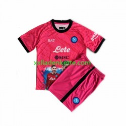 Fußballtrikot SSC Neaples Face Game Alex Meret 1 Torwart Kinder Heim 2022-2023 Kurzarm