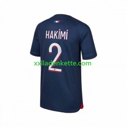 Fußballtrikot Paris Saint-Germain Hakimi 2 Herren Heim 2023-2024 Kurzarm