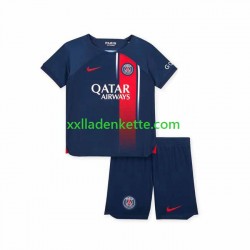 Fußballtrikot Paris Saint-Germain Kinder Heim 2023-2024 Kurzarm