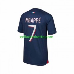 Fußballtrikot Paris Saint-Germain Mbappé 7 Herren Heim 2023-2024 Kurzarm