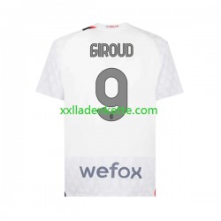 Fußballtrikot AC Mailand Olivier Giroud 9 Herren Auswärts 2023-2024 Kurzarm