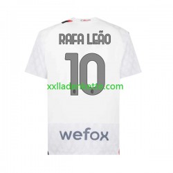 Fußballtrikot AC Mailand Rafael Leao 10 Herren Auswärts 2023-2024 Kurzarm