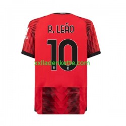 Fußballtrikot AC Mailand Rafael Leao 10 Herren Heim 2023-2024 Kurzarm