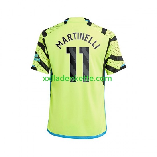 Fußballtrikot Arsenal Gabriel Martinelli 11 Herren Auswärts 2023-2024 Kurzarm