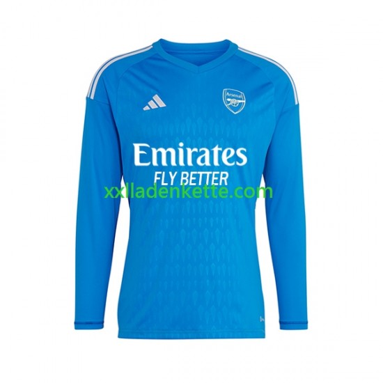 Fußballtrikot Arsenal Long Torwart Auswärts 2023-2024 Kurzarm