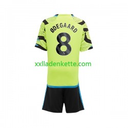 Fußballtrikot Arsenal Odegaard 8 Kinder Auswärts 2023-2024 Kurzarm