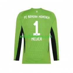 Fußballtrikot FC Bayern München Manuel Neuer 1 Torwart Herren Auswärts 2023-2024 Langarm