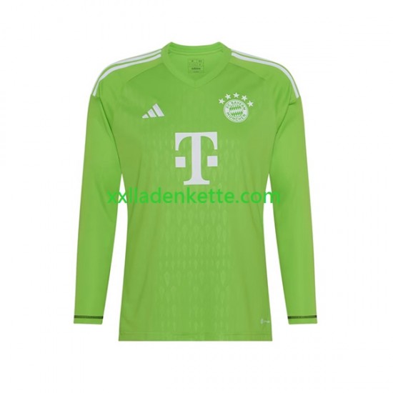 Fußballtrikot FC Bayern München Manuel Neuer 1 Torwart Herren Auswärts 2023-2024 Langarm