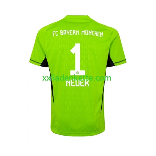 Fußballtrikot FC Bayern München Manuel Neuer 1 Torwart Herren Auswärts 2023-2024 Kurzarm