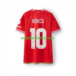Fußballtrikot Benfica Orkun Kokcu 10 Herren Heim 2023-2024 Kurzarm