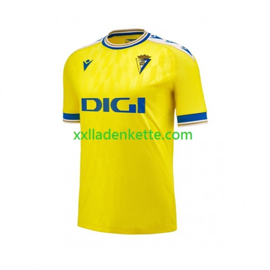 Fußballtrikot Cádiz CF Herren Heim 2023-2024 Kurzarm