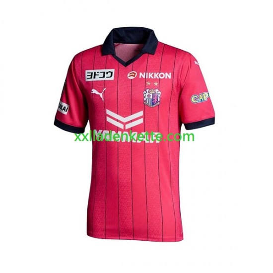 Fußballtrikot Cerezo Osaka Herren Heim 2023 Kurzarm
