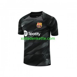 Fußballtrikot FC Barcelona Torwart Herren Auswärts 2023-2024 Kurzarm