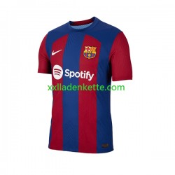 Fußballtrikot FC Barcelona Robert Lewandowski 9 Herren Heim 2023-2024 Kurzarm
