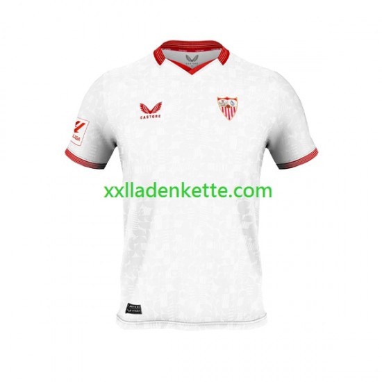 Fußballtrikot FC Sevilla Herren Heim 2023-2024 Kurzarm