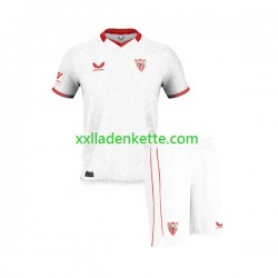 Fußballtrikot FC Sevilla Kinder Heim 2023-2024 Kurzarm