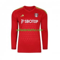 Fußballtrikot Fulham Torwart Herren Heim 2023-2024 Langarm