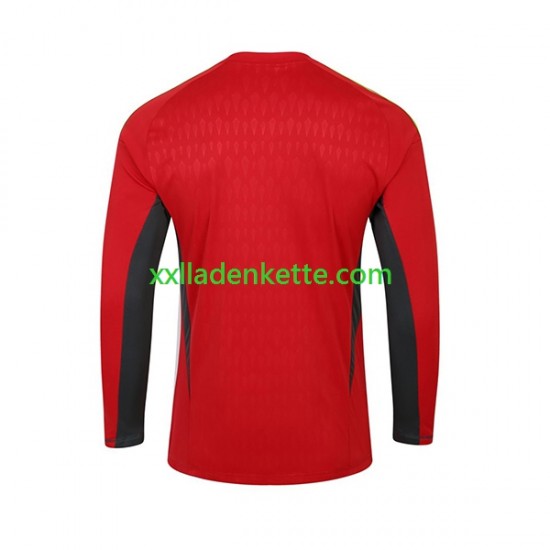 Fußballtrikot Fulham Torwart Herren Heim 2023-2024 Langarm