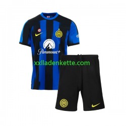 Fußballtrikot Inter Mailand Kinder Heim 2023-2024 Kurzarm