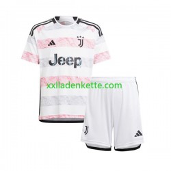 Fußballtrikot Juventus Turin Kinder Auswärts 2023-2024 Kurzarm