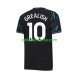 Fußballtrikot Manchester City Jack Grealish 10 Herren Ausweich 2023-2024 Kurzarm