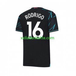 Fußballtrikot Manchester City Rodri Hernandez 16 Herren Ausweich 2023-2024 Kurzarm