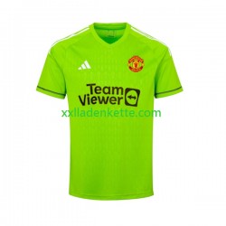 Fußballtrikot Manchester United Torwart Herren Heim 2023-2024 Kurzarm