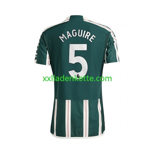 Fußballtrikot Manchester United Harry Maguire 5 Herren Auswärts 2023-2024 Kurzarm