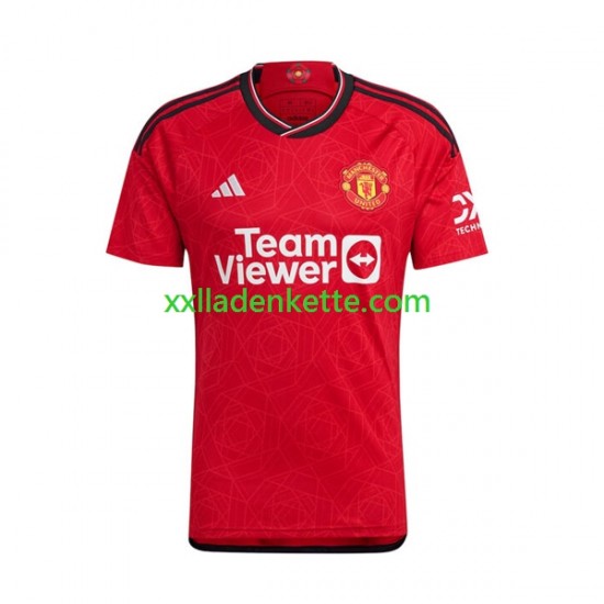 Fußballtrikot Manchester United Herren Heim 2023-2024 Kurzarm